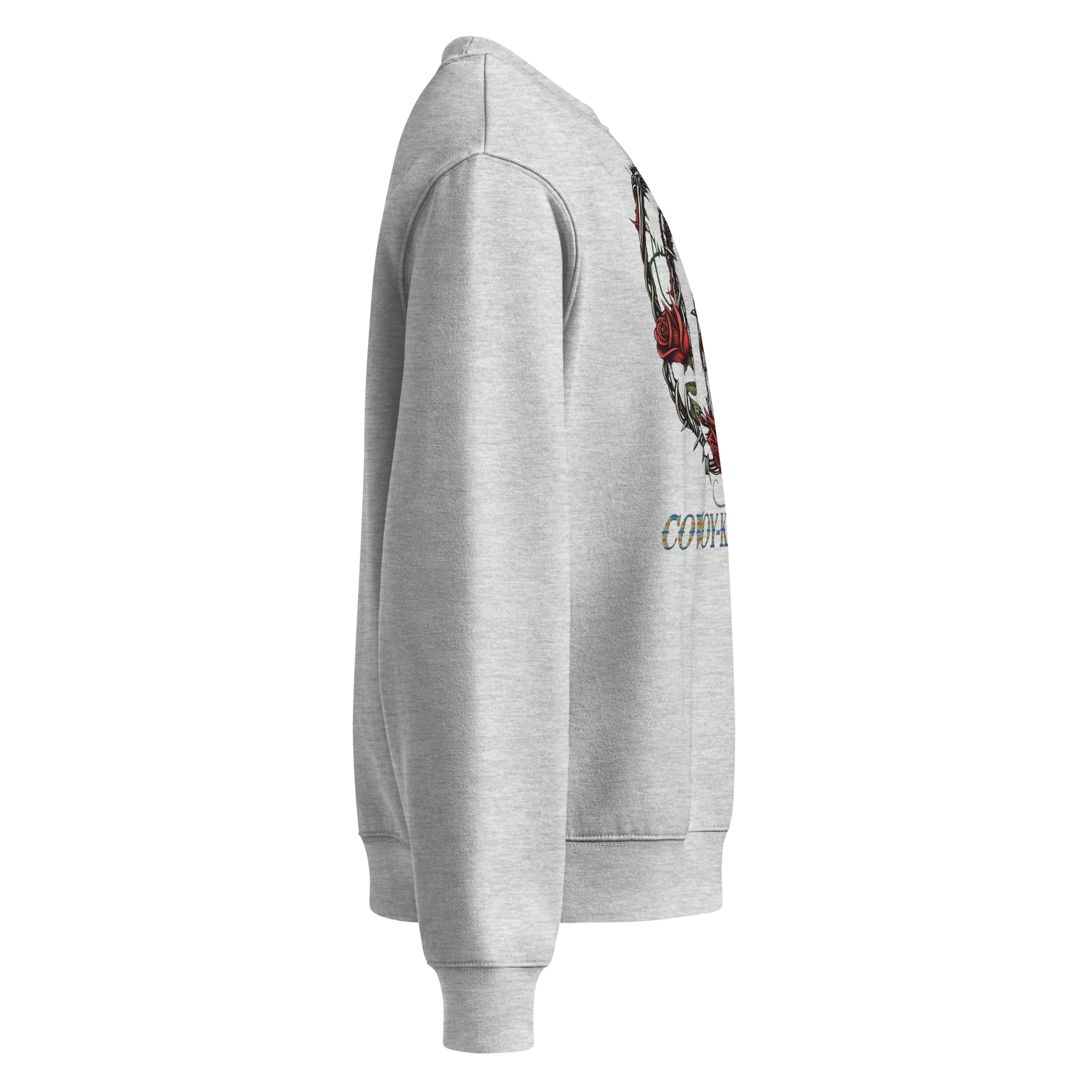 Cowboy-Kryptonite “Barbed Rose” Oversized Heavyweight Sweatshirt - Image 12