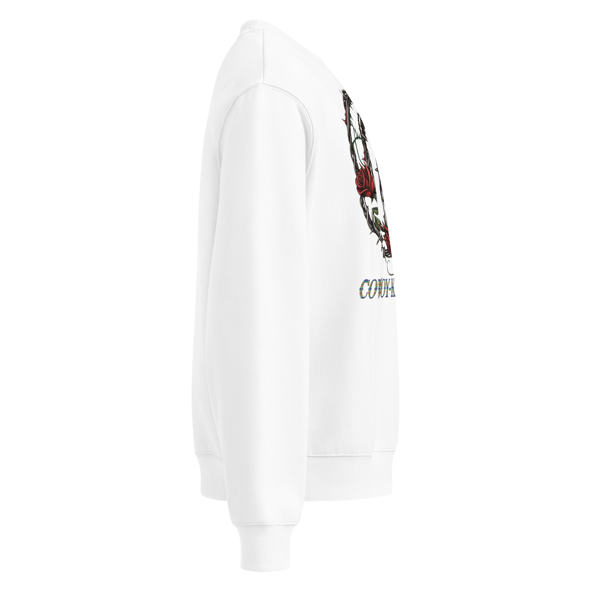 Cowboy-Kryptonite “Barbed Rose” Oversized Heavyweight Sweatshirt - Image 16