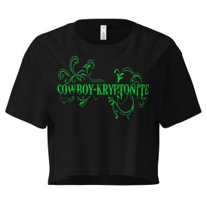 Cowboy Kryptonite – Women’s Relaxed Crop Top