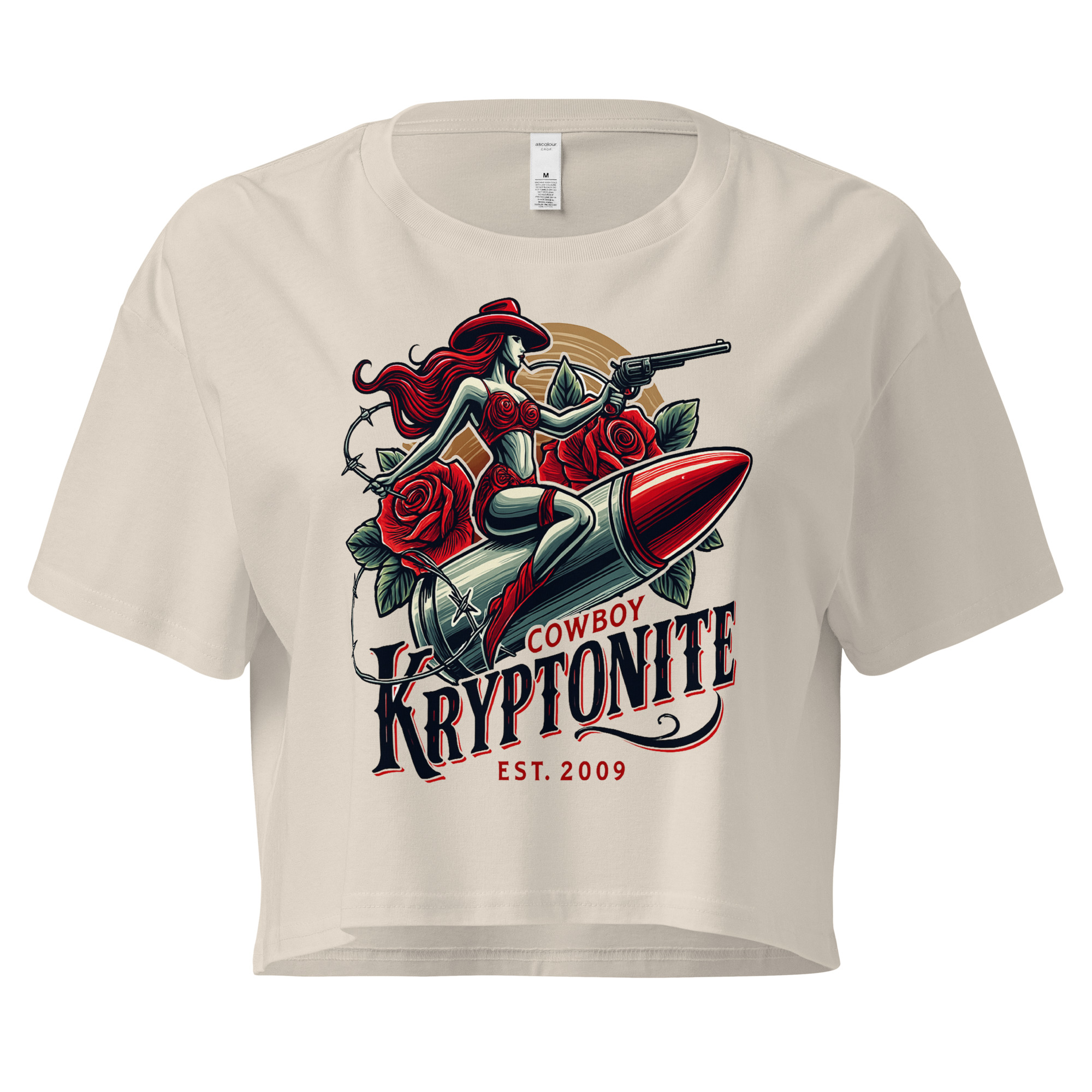 Riding Bullets – Women’s Crop Top