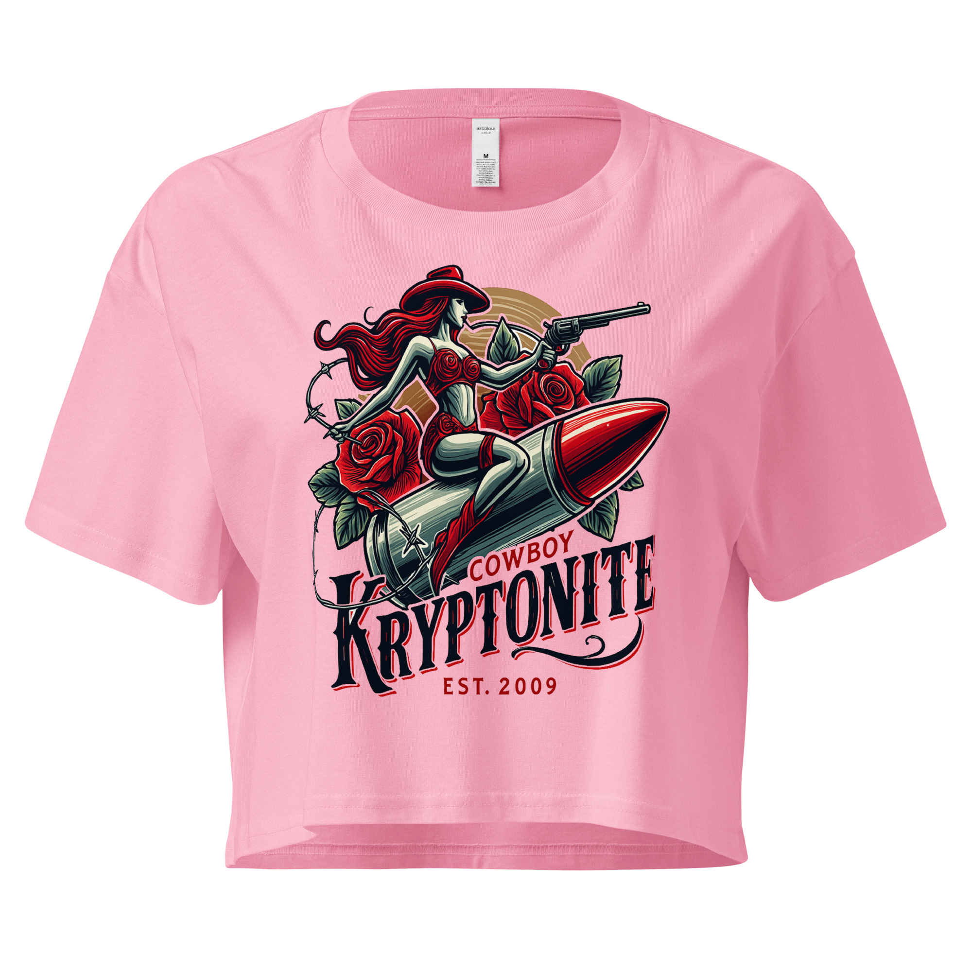 Riding Bullets – Women’s Crop Top - Image 3