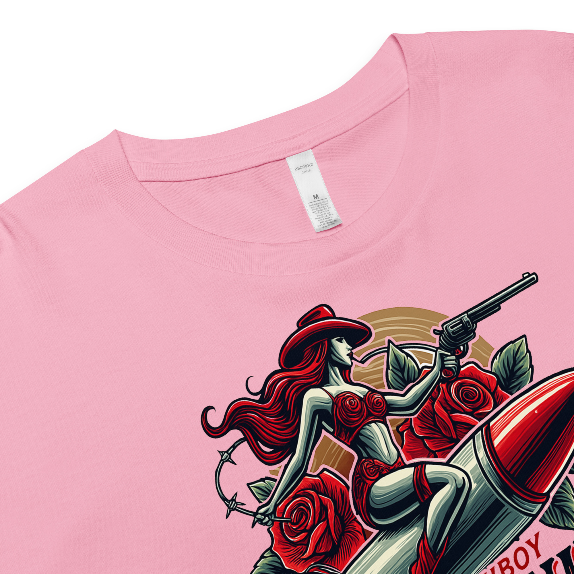 Riding Bullets – Women’s Crop Top - Image 7