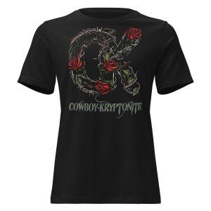 Cowboy-Kryptonite “Barbed Rose” Women’s Relaxed Tee