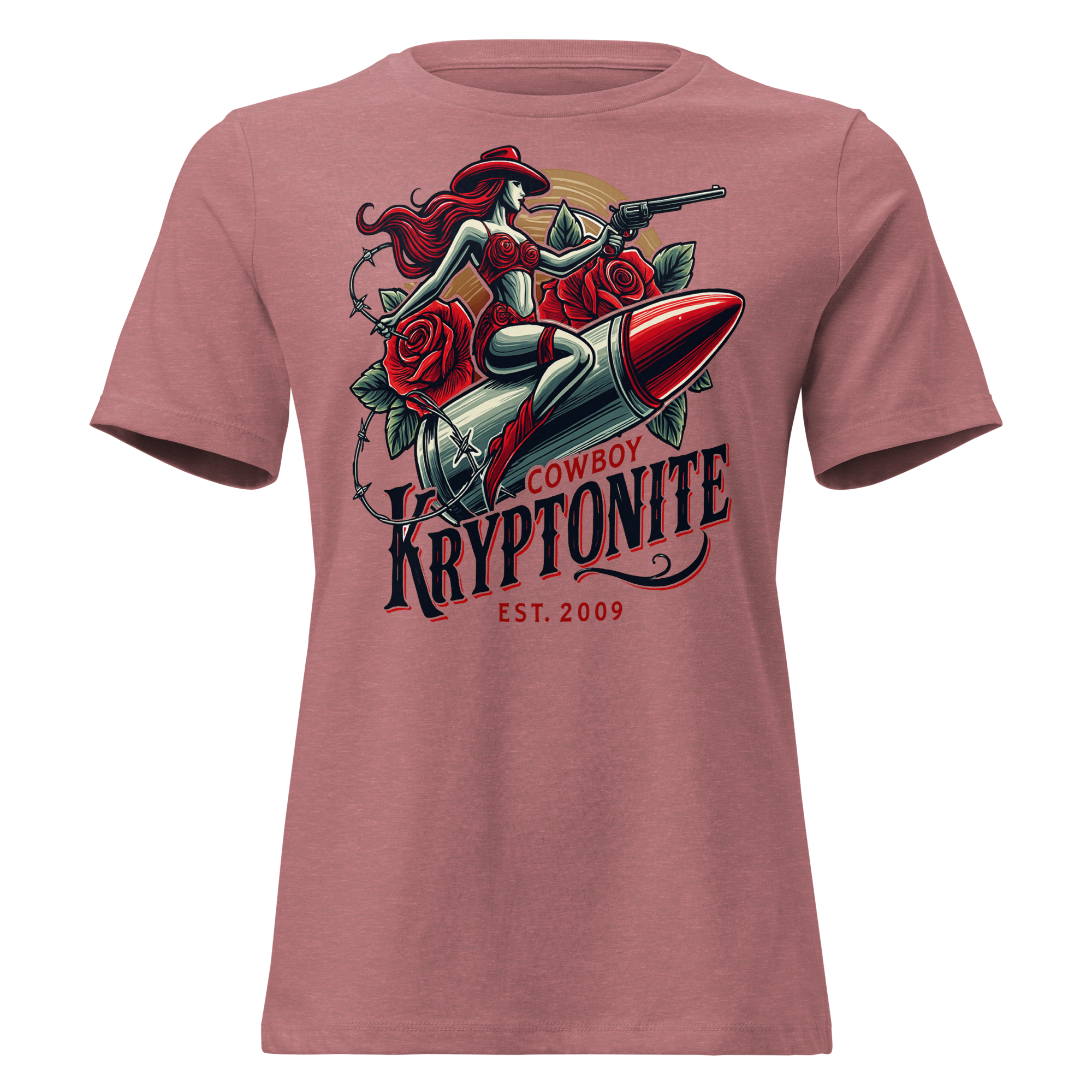 Cowboy Kryptonite “Ride Bold, Love Wild” – Women’s Relaxed T-Shirt - Image 5