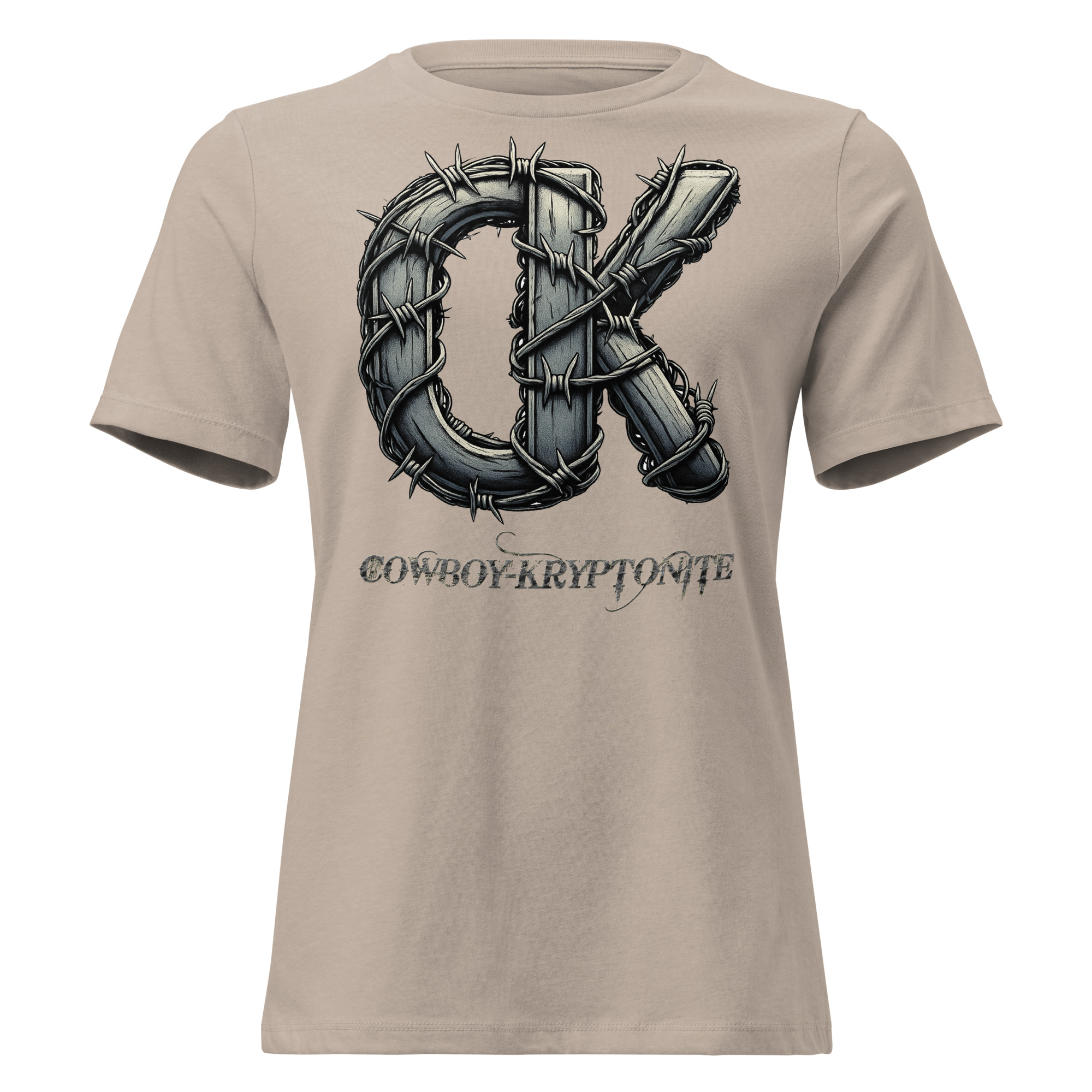 Barbwire CK – Cowboy Kryptonite Women's Relaxed T-Shirt