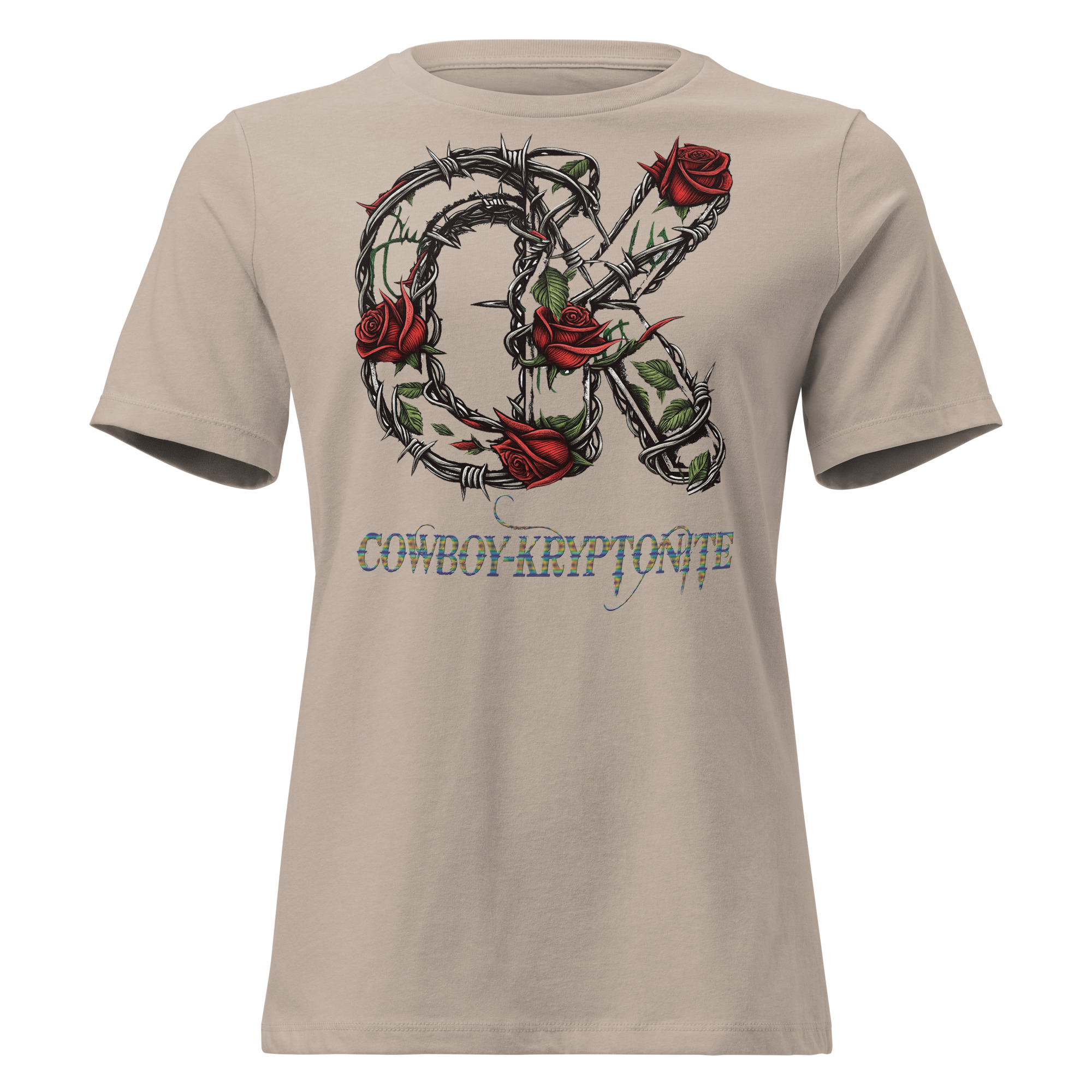 Cowboy-Kryptonite “Barbed Rose” Women’s Relaxed Tee - Image 7