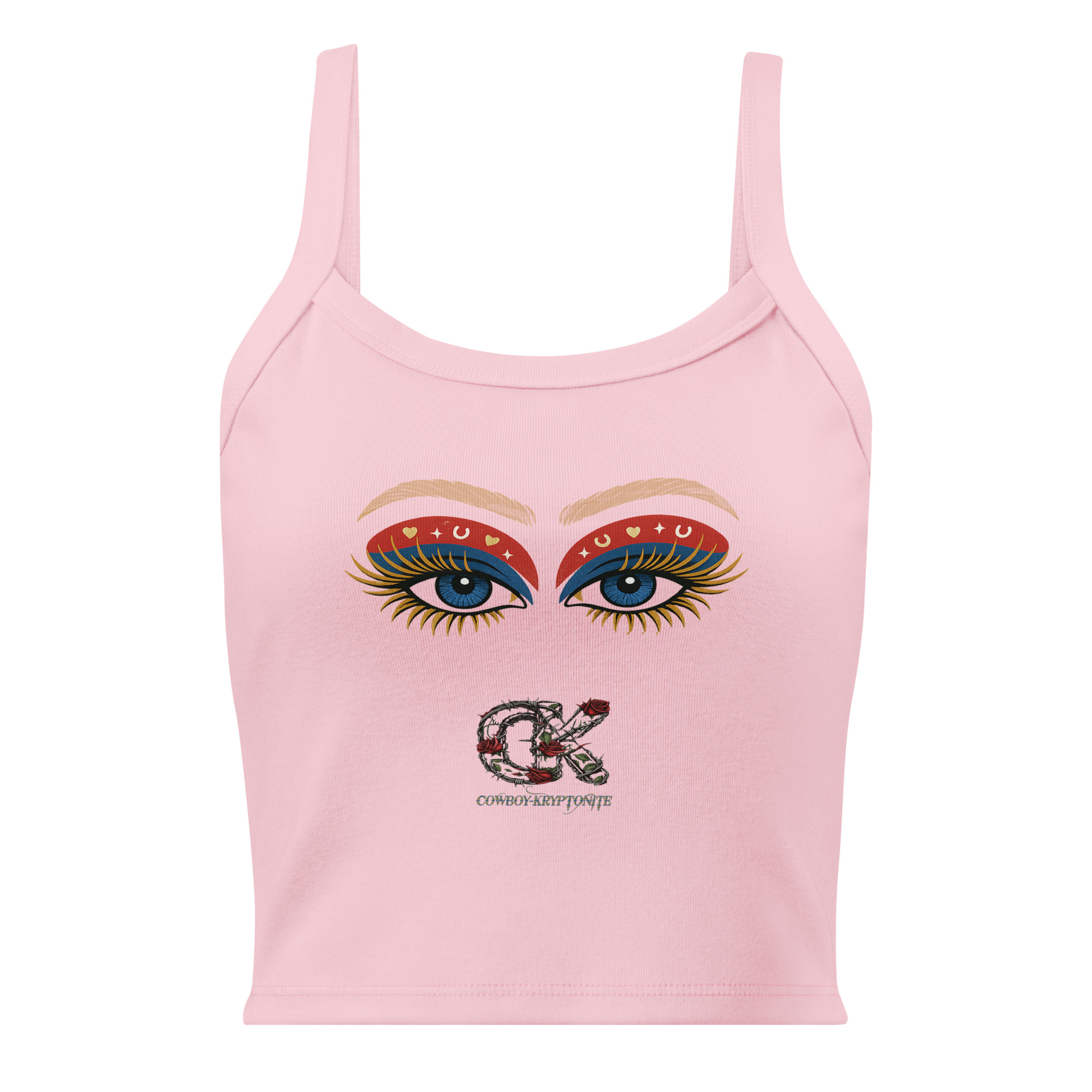 Cowgirl Eyes – Crop Top Tank - Image 5