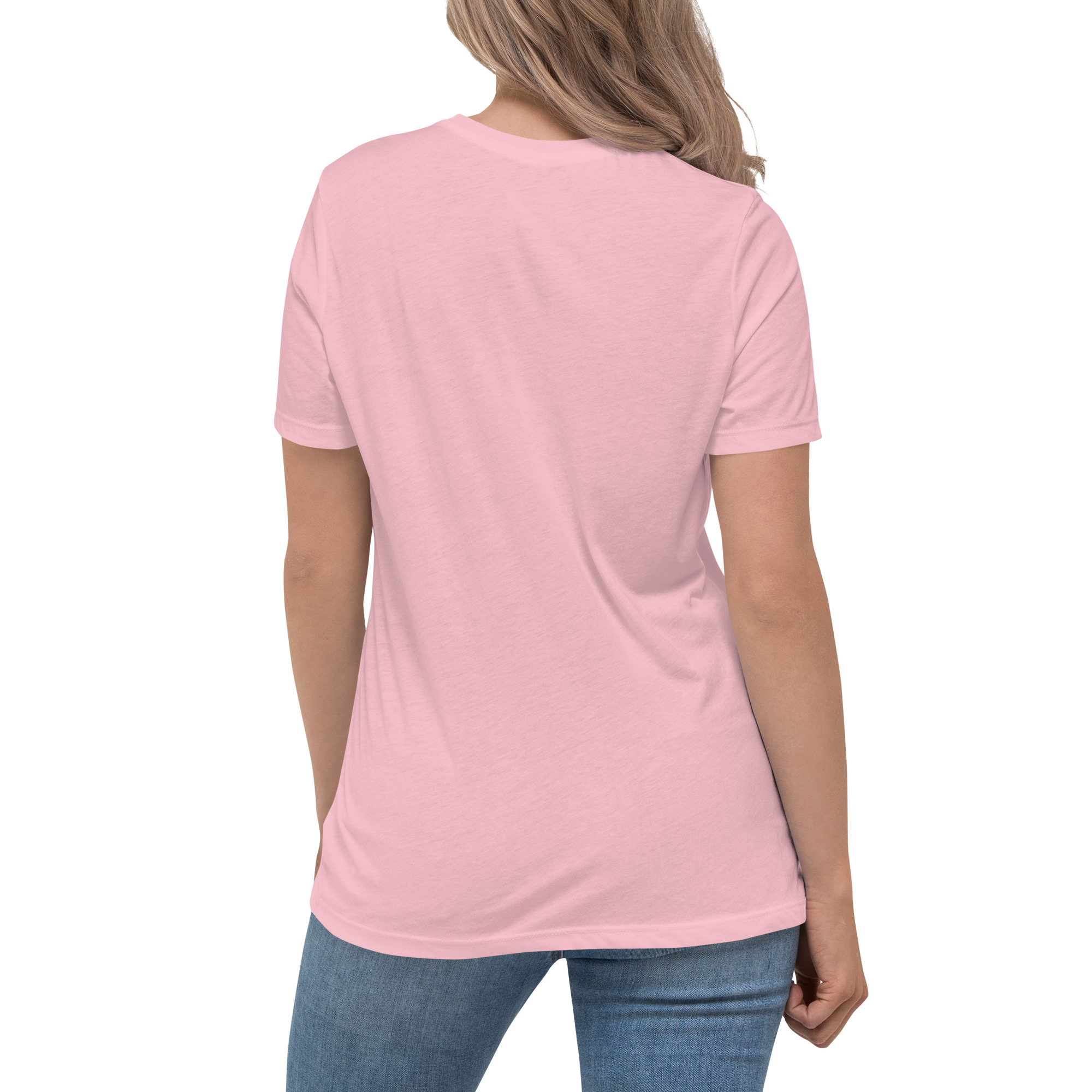 Cowboy-Kryptonite (pink trim) - Lady's Tee - Image 6