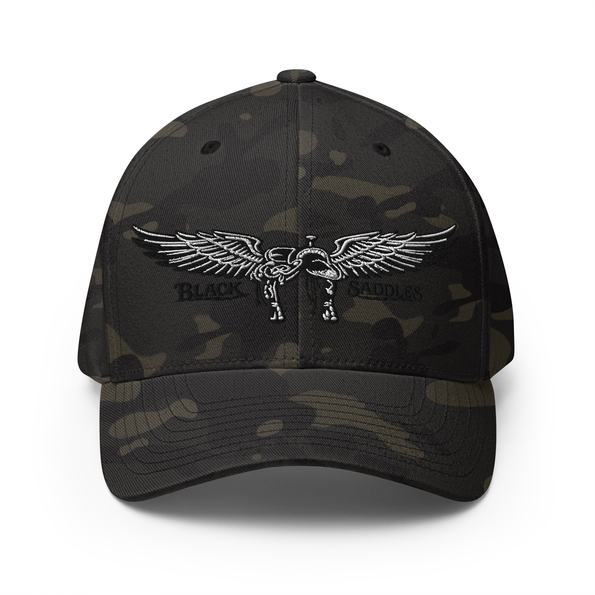 Black Saddles™ Flexfit Hat - Image 2