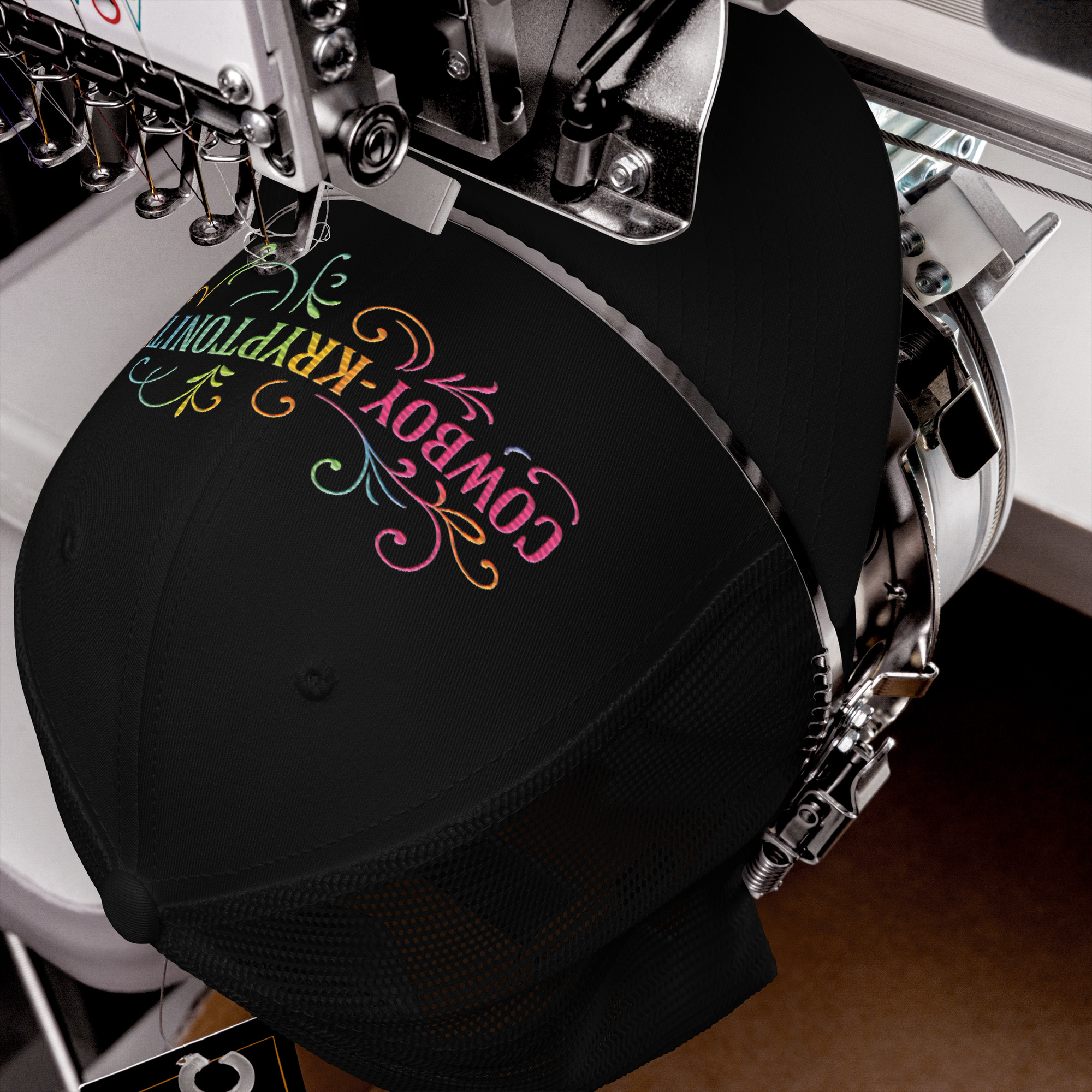 Neon Nights Trucker Hat - Image 11