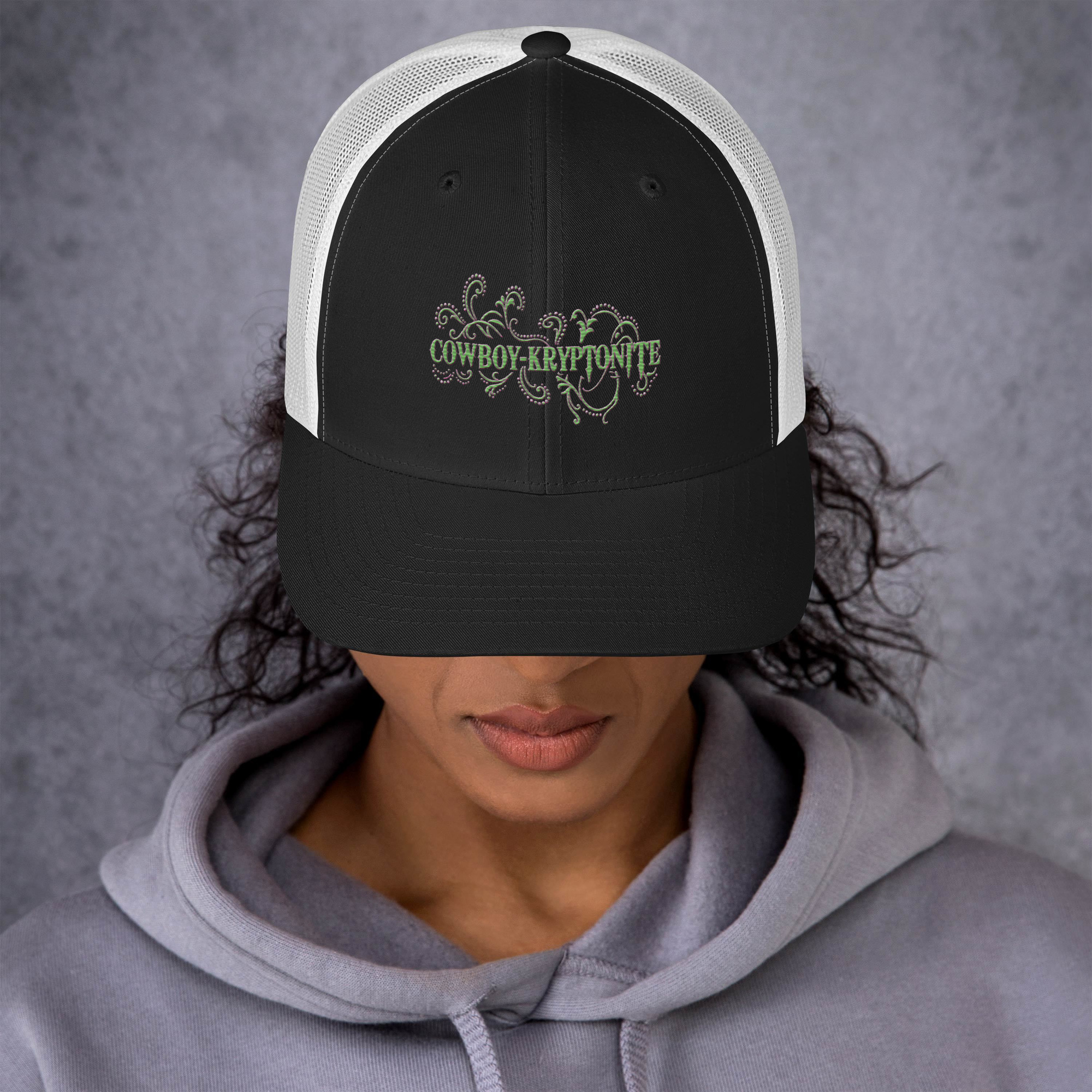 Cowboy-Kryptonite Trucker Hat - Image 10